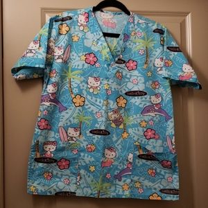 Hello Kitty Scrub Top
